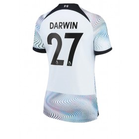 Damen Fußballbekleidung Liverpool Darwin Nunez #27 Auswärtstrikot 2022-23 Kurzarm